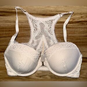 NEVER WORN 𝑽𝒊𝒄𝒕𝒐𝒓𝒊𝒂 𝑺𝒆𝒄𝒓𝒆𝒕 𝐿𝑎𝑐𝑒 𝑅𝑎𝑐𝑒𝑟𝑏𝑎𝑐𝑘 bra
